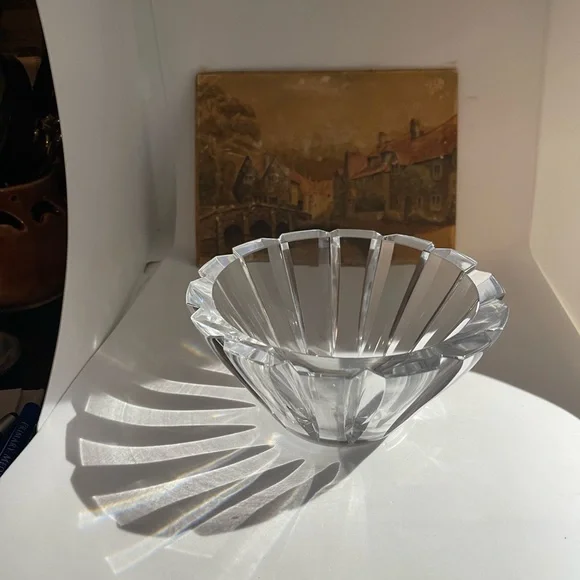 💥⚜Orrefors Sweden leaded crystal bowl - Picture 2 of 3